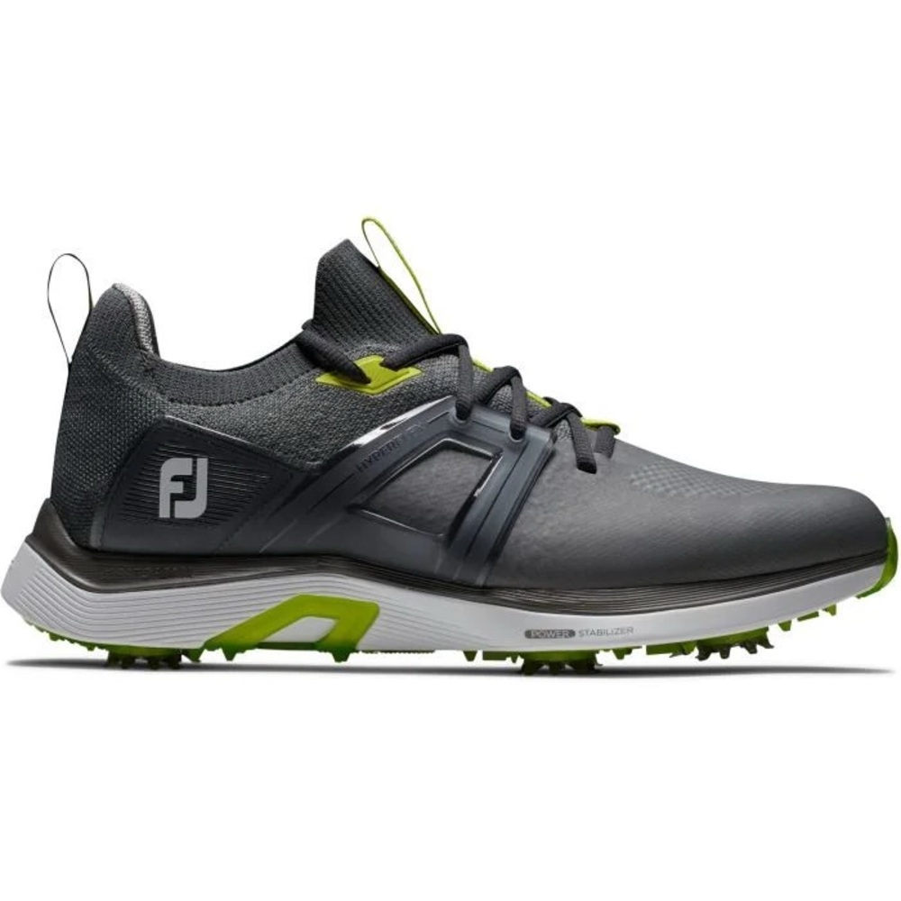 FootJoy HyperFlex golf shoes in the Grey/Lime size 10 men’s model 51044